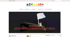 Desktop Screenshot of mecambio.net